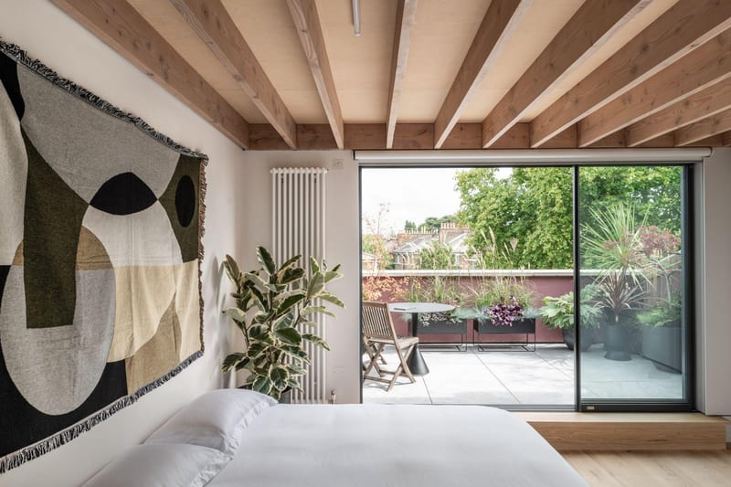 A bright furnished apartment offered through the network